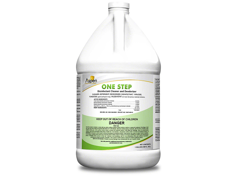Aspen One Step Disinfectant Cleaner & Deodorizer